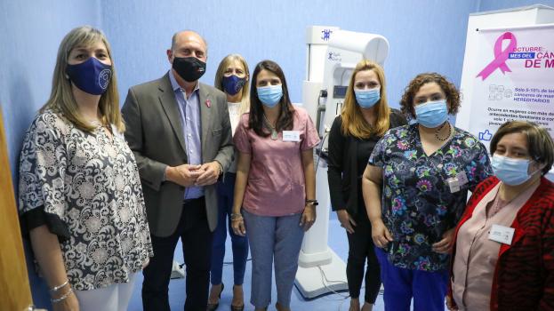  Provincia inauguró el área de mamografías en el Sayago, y se conocieron las ofertas disponibles para la refuncionalización del Hospital